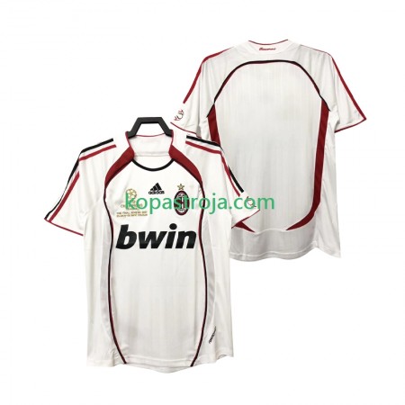 Billiga Fotbollströjor AC Milan 2006 2007 Retro Borta tröja Kortärmad
